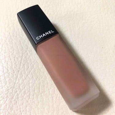 ルージュ アリュール インク フュージョン 802 ベージュ ナチュレル(数量限定)/CHANEL/口紅を使ったクチコミ（1枚目）