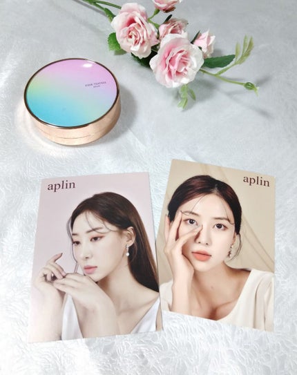 ピンクティーツリーカバークッション/APLIN/クッションファンデーションを使ったクチコミ(2枚目)