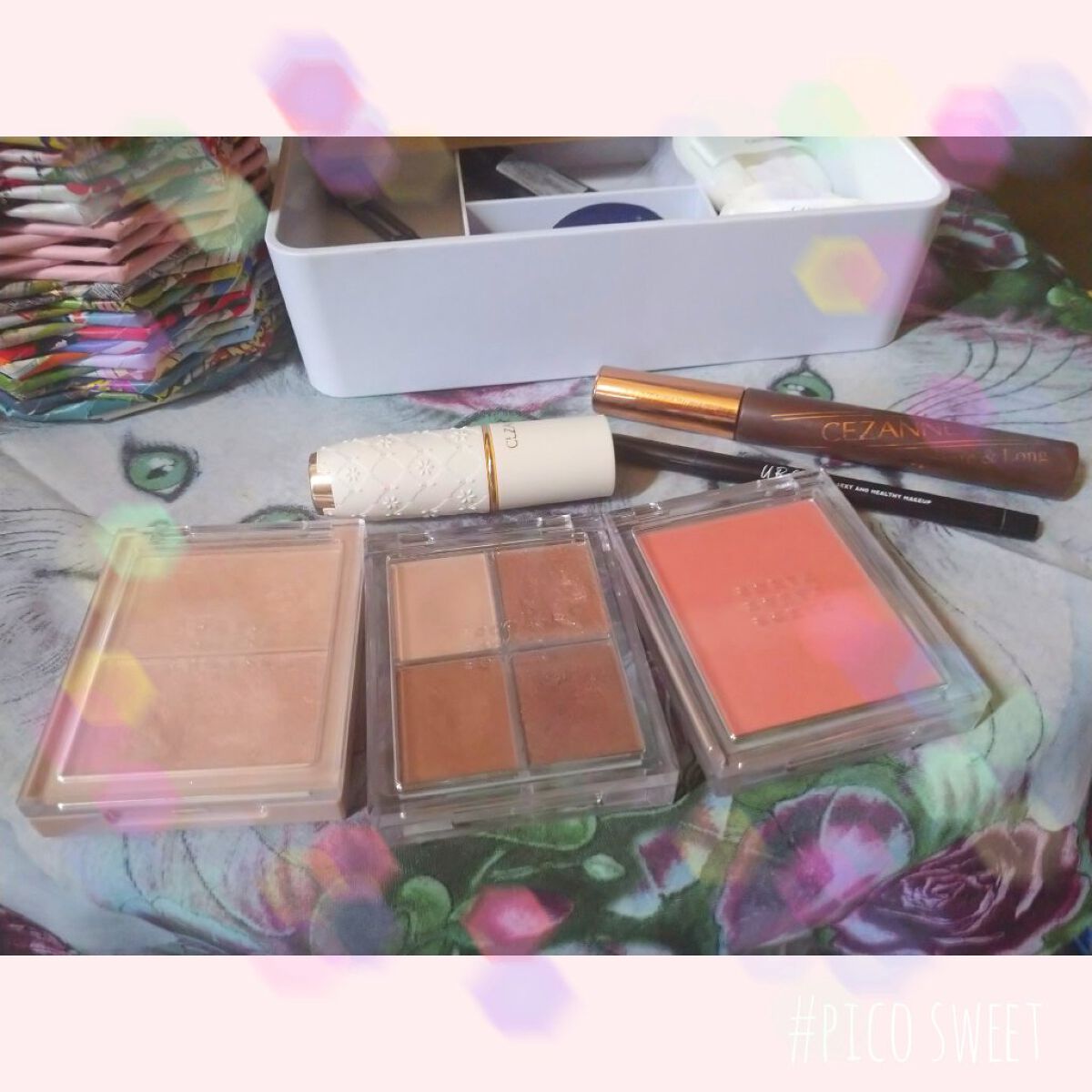 シングルカラーチーク 05 コーラルピンク/aZTK/パウダーチークを使ったクチコミ（2枚目）