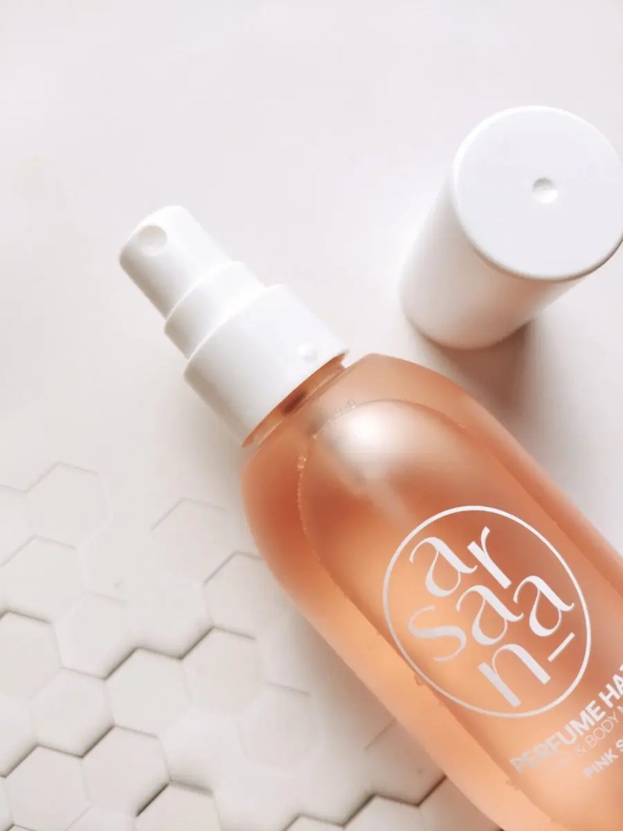 パフュームヘイズ ヘア&ボディミスト ピンクシー/SARANARA/ヘアミストを使ったクチコミ（3枚目）