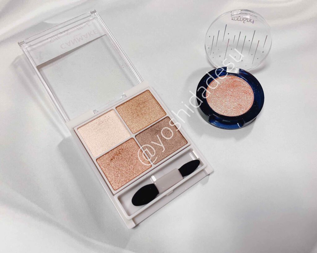 シルキースフレアイズ/キャンメイク/アイシャドウパレットを使ったクチコミ(3枚目)