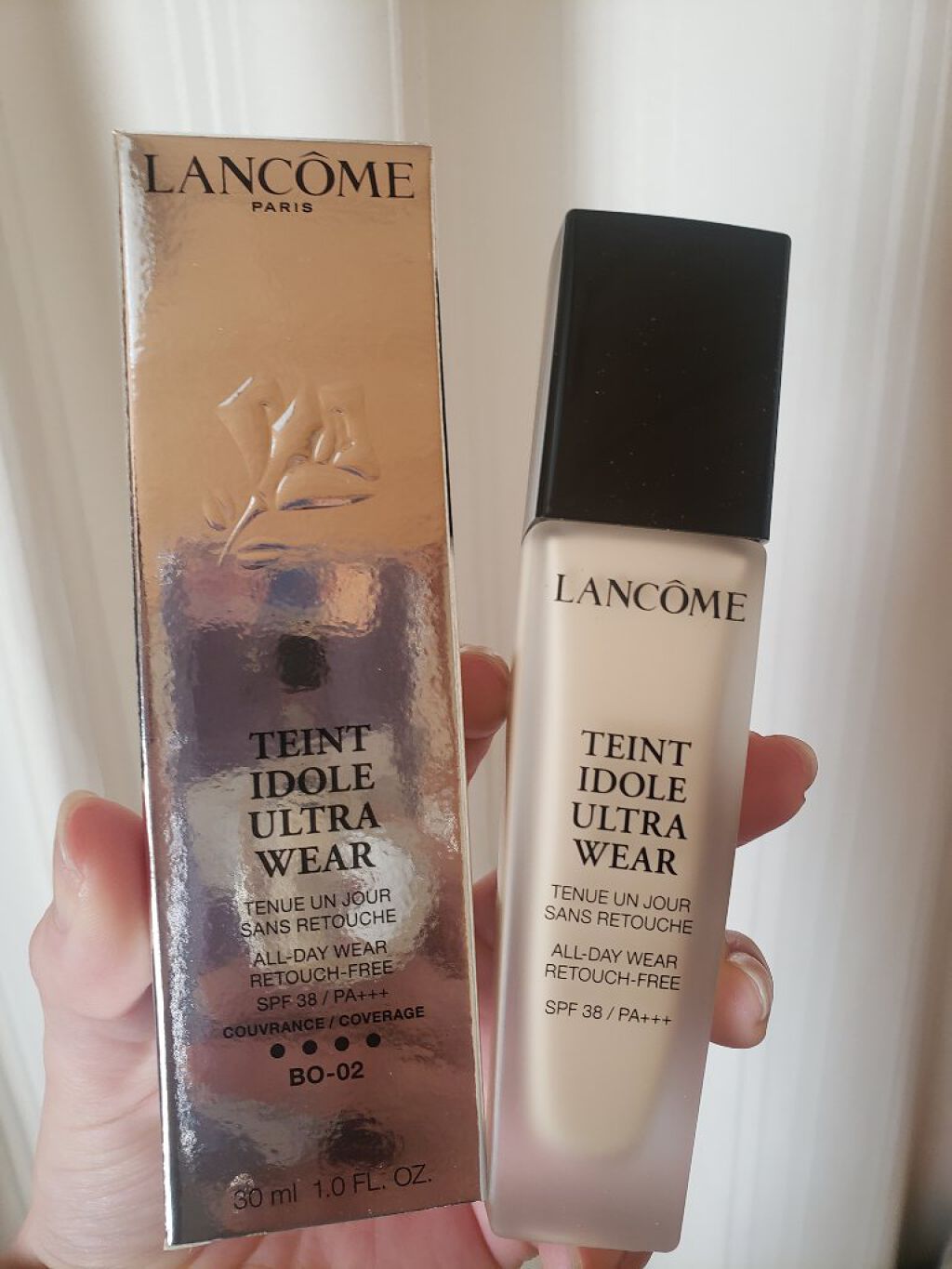 タンイドル ウルトラ ウェア リキッド/LANCOME/リキッドファンデーションを使ったクチコミ(1枚目)