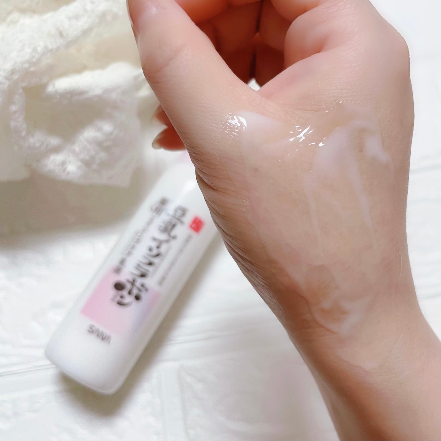 薬用リンクル乳液 ホワイト/なめらか本舗/乳液を使ったクチコミ(5枚目)