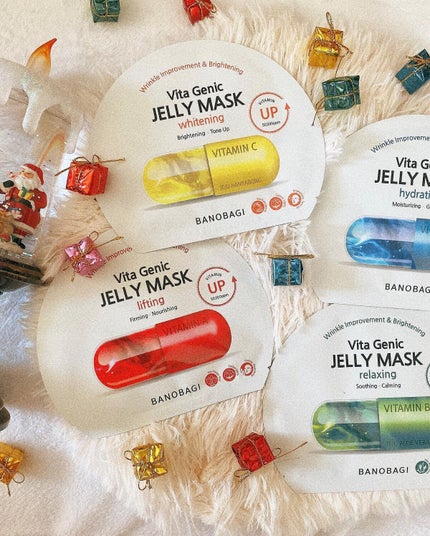 ビタ ジェニックゼリーマスク/BANOBAGI/シートマスク・パックを使ったクチコミ(2枚目)