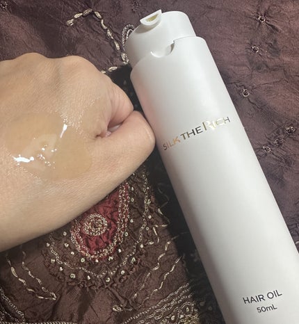 ザ・リッチ ヘアオイルGPF/SILK THE RICH/ヘアオイルを使ったクチコミ(2枚目)