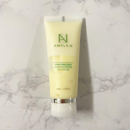 AMPLE:N プリパインショットカボチャ酵素ピーリングジェルのクチコミ「かぼちゃ🎃の酵素で優しくピーリング💓
#アンプルエヌ #amplen
#ピューリファイニン.....」(1枚目)