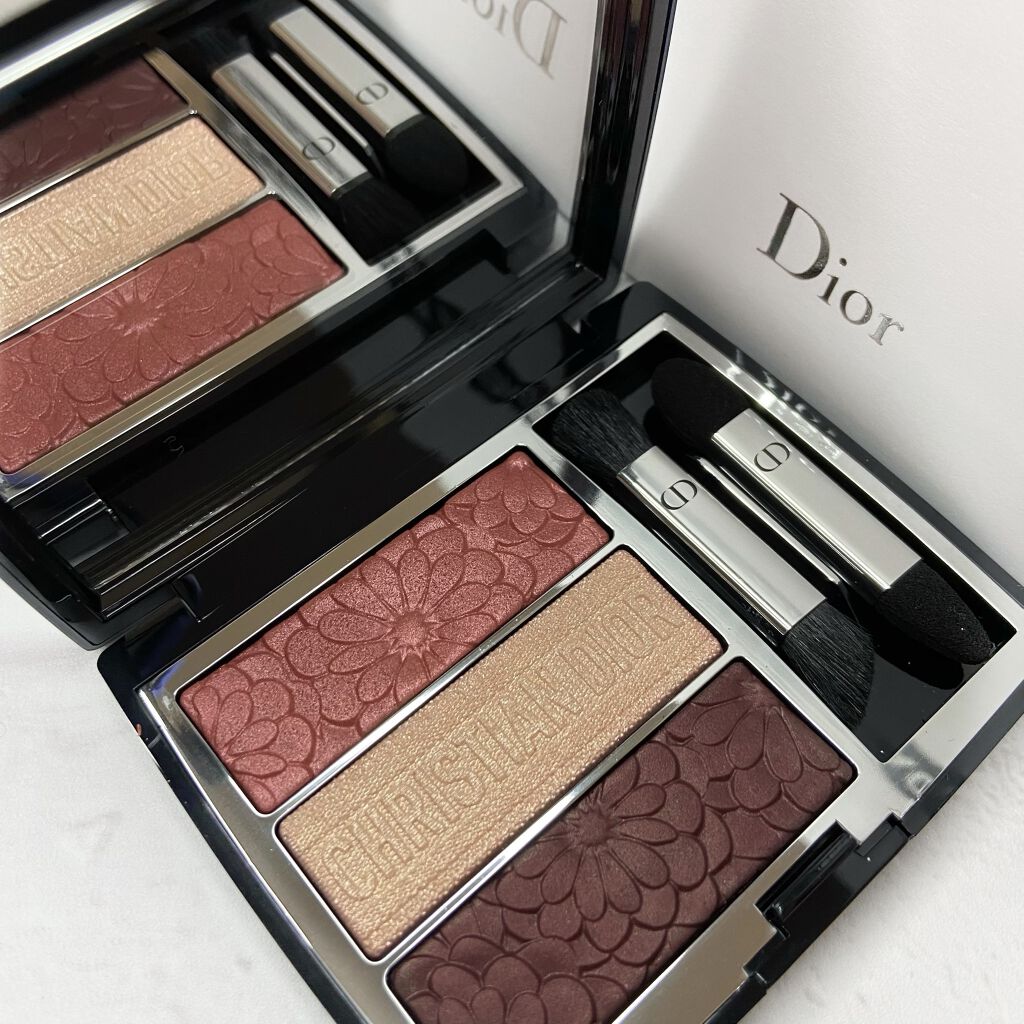 トリオ ブリック パレット<ピュア グロウ>/Dior/アイシャドウパレットを使ったクチコミ(6枚目)