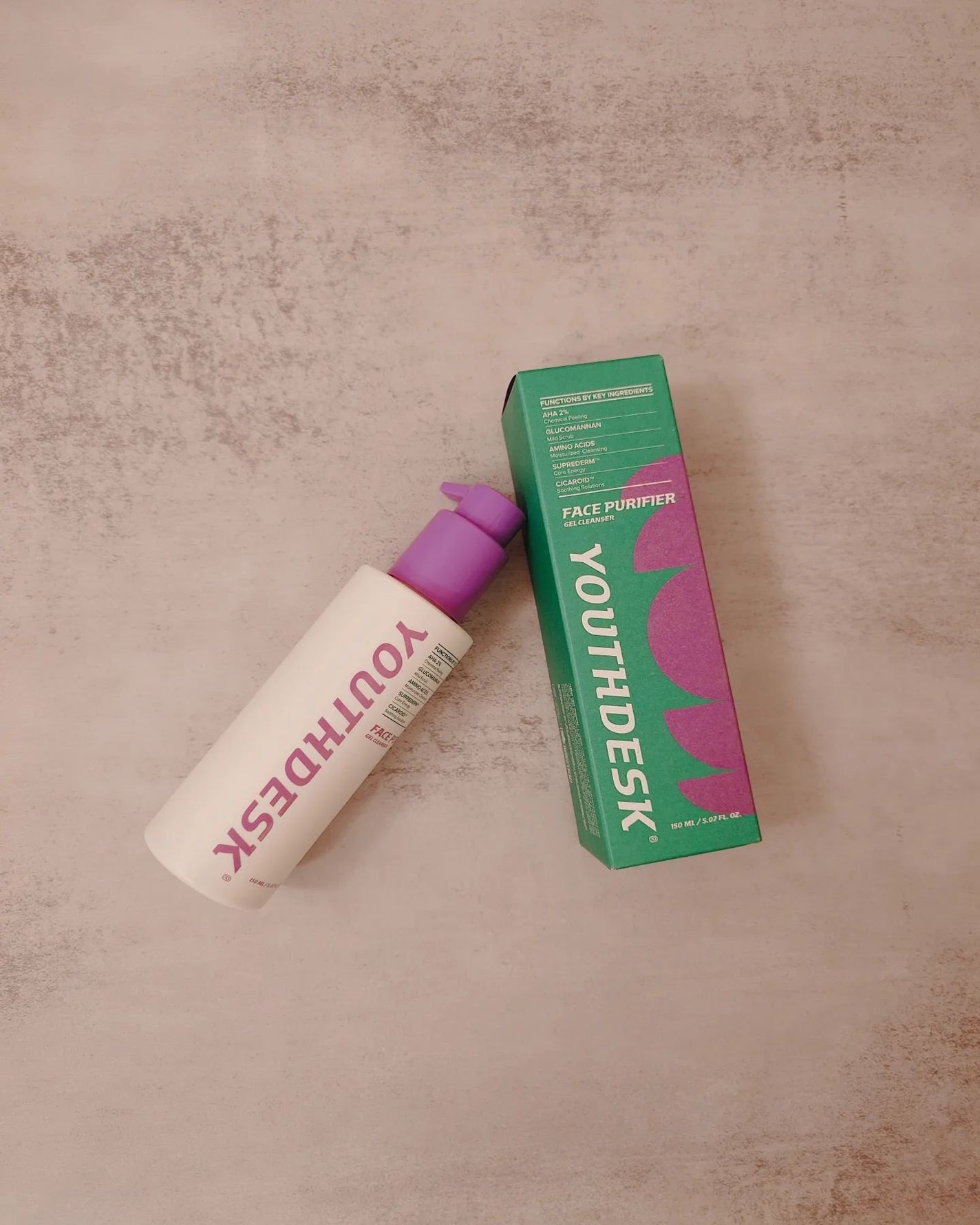 フェースピュリファイアジェルクレンザー/YOUTHDESK/クレンジングジェルを使ったクチコミ(1枚目)