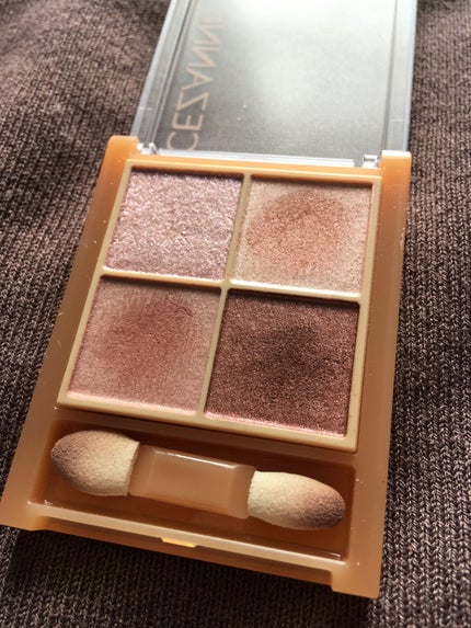 ベージュトーンアイシャドウ/CEZANNE/アイシャドウパレットを使ったクチコミ(1枚目)