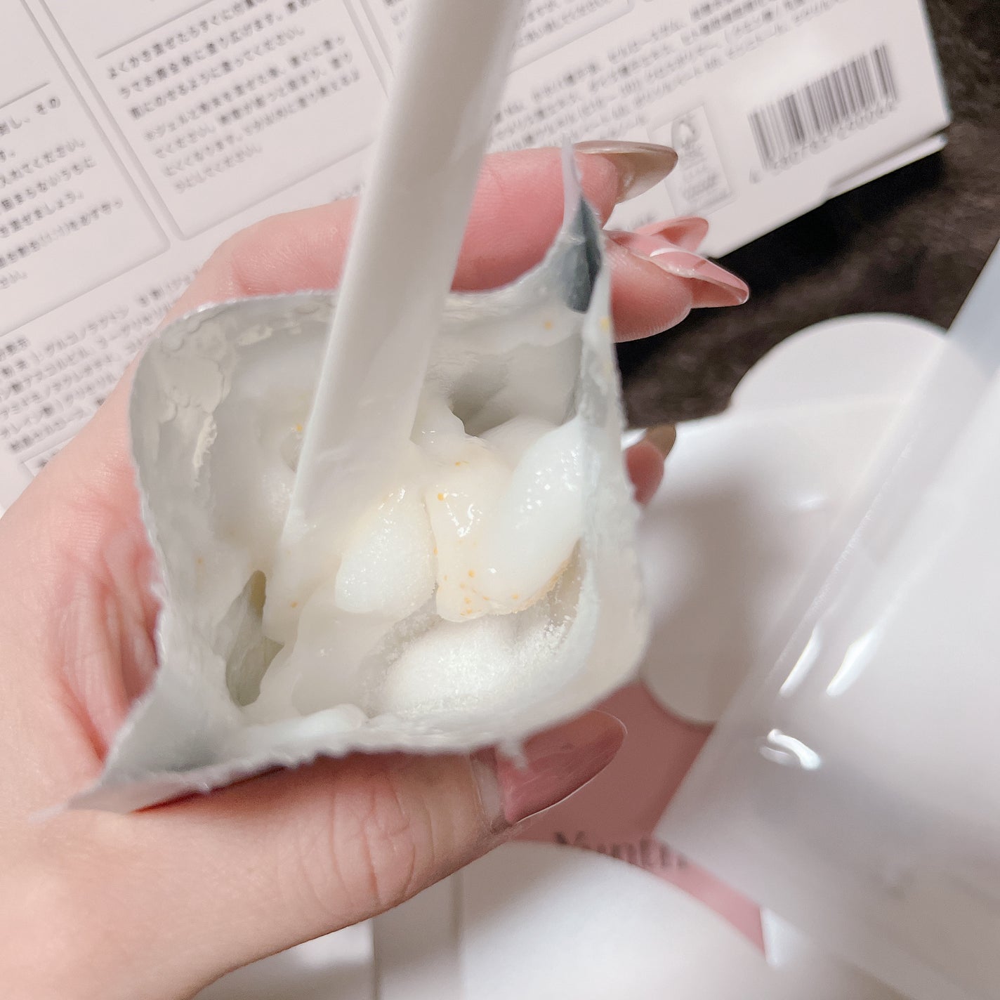 マイクロカプセル炭酸パック/Yunth/洗い流すパック・マスクを使ったクチコミ(6枚目)