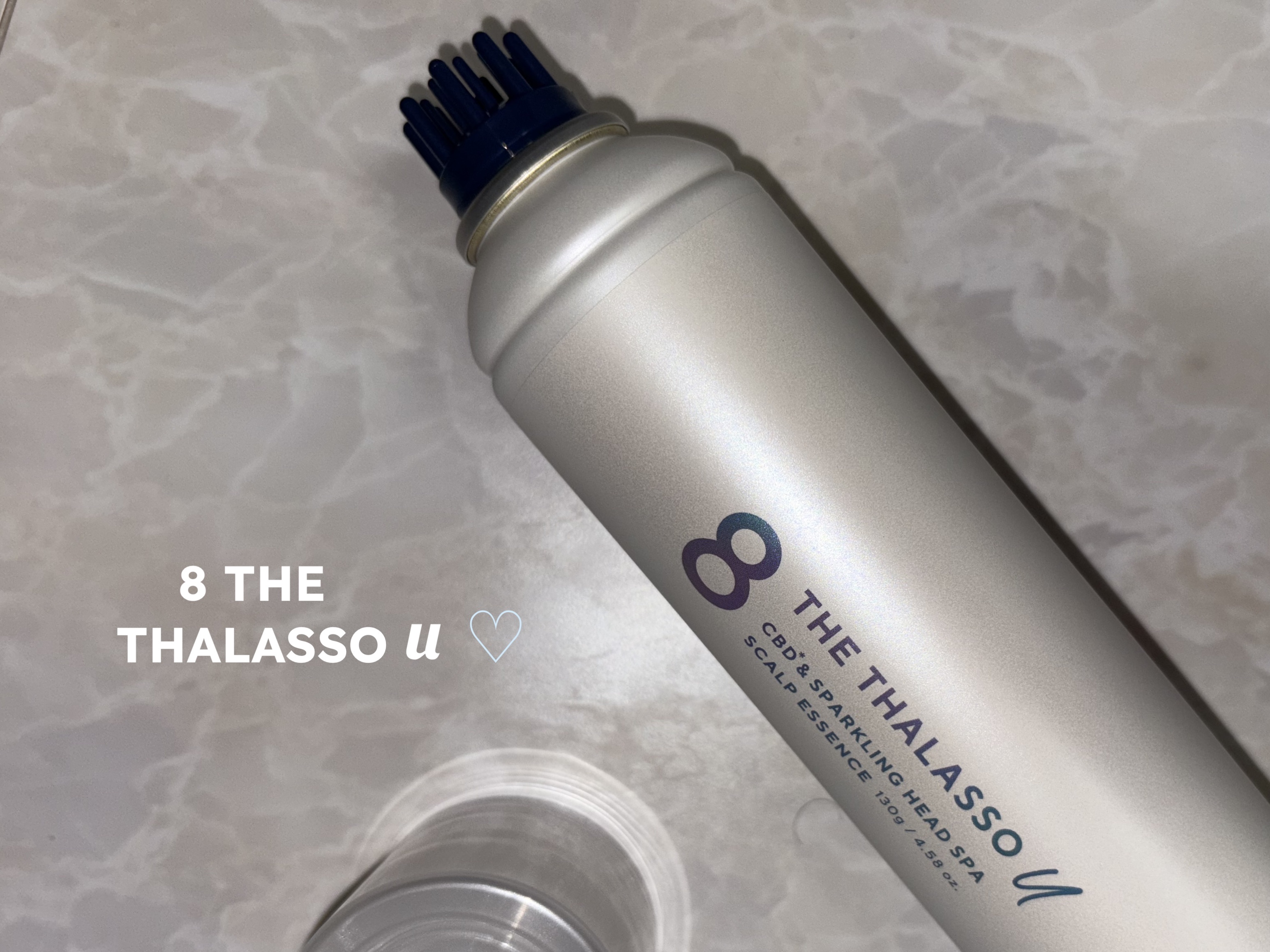 エイトザタラソ ユー CBD＆スパークリング ヘッドスパ スキャルプエッセンス/エイトザタラソ/頭皮ローションを使ったクチコミ（1枚目）