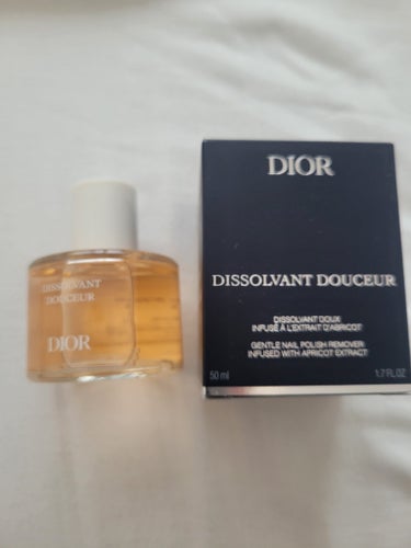 Dior ネイル リムーバー アブリコのクチコミ「除光液がなくなりそうだったので久し振りにDiorに行きました🙋‍♀️
#駄女神アクア ちゃんと.....」（2枚目）