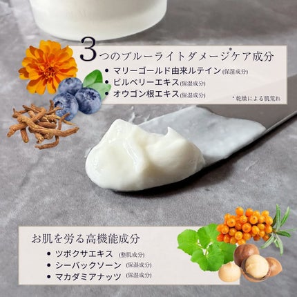 リラクシングナイトマスク/PANANINA/フェイスクリームを使ったクチコミ(4枚目)