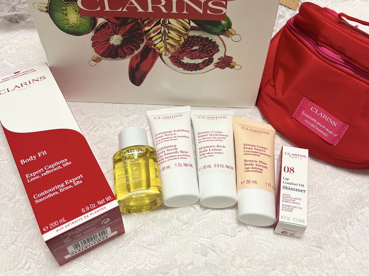 ボディ ホリデーキット（CMV）/CLARINS/その他キットセットを使ったクチコミ（1枚目）