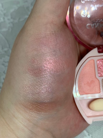 プランぷくコーデアイズ/キャンメイク/パウダーアイシャドウを使ったクチコミ(2枚目)