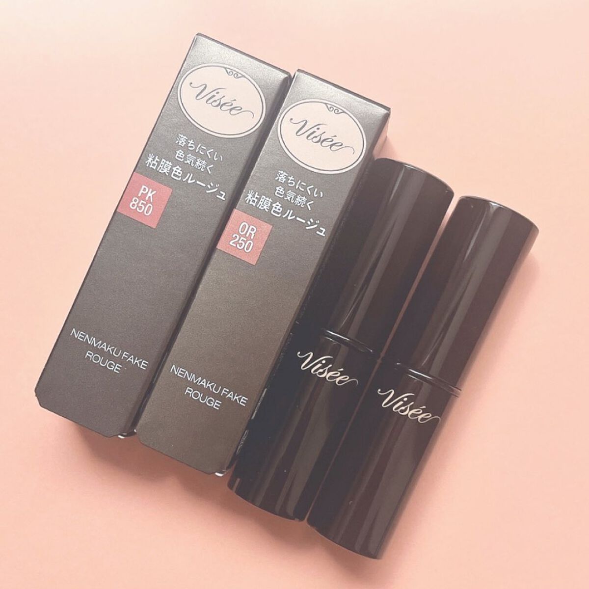 ネンマクフェイク ルージュ/Visée/口紅を使ったクチコミ(7枚目)