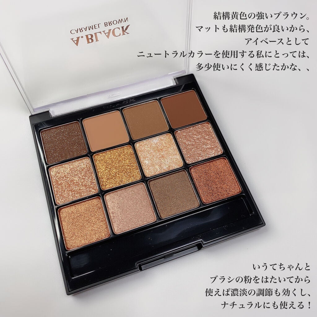 グラムチェンジマルチパレット/A.BLACK/マルチパレットを使ったクチコミ(2枚目)