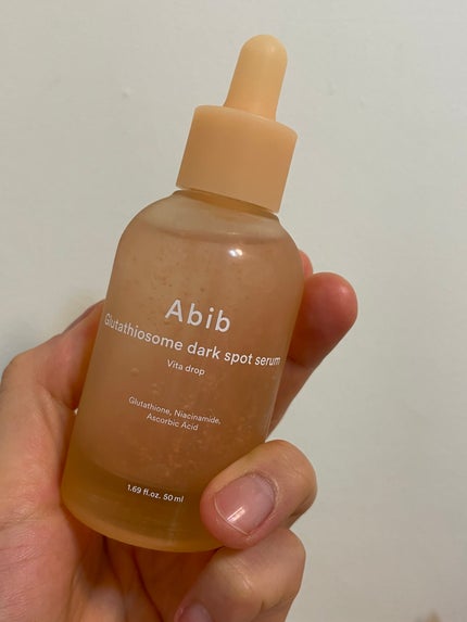 アビブ グルタチオンソームダークスポットセラムビタドロップ/Abib /美容液を使ったクチコミ(3枚目)