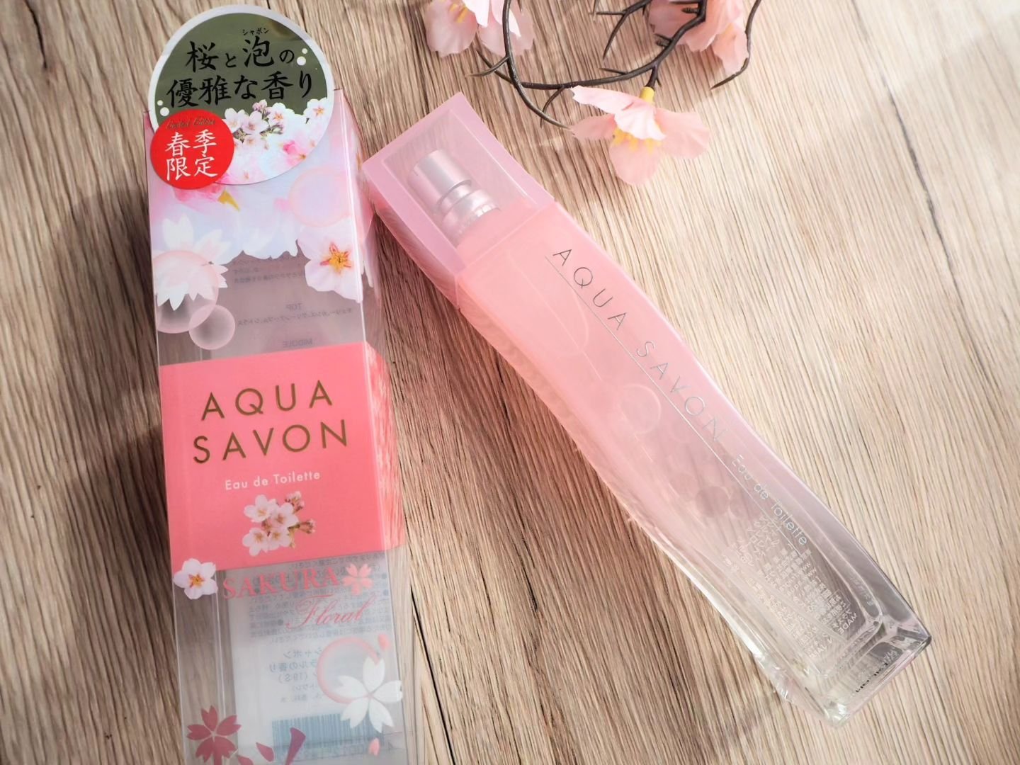 アクア　シャボン　サクラフローラルの香り　オードトワレ/アクアシャボン/香水(レディース)を使ったクチコミ（3枚目）