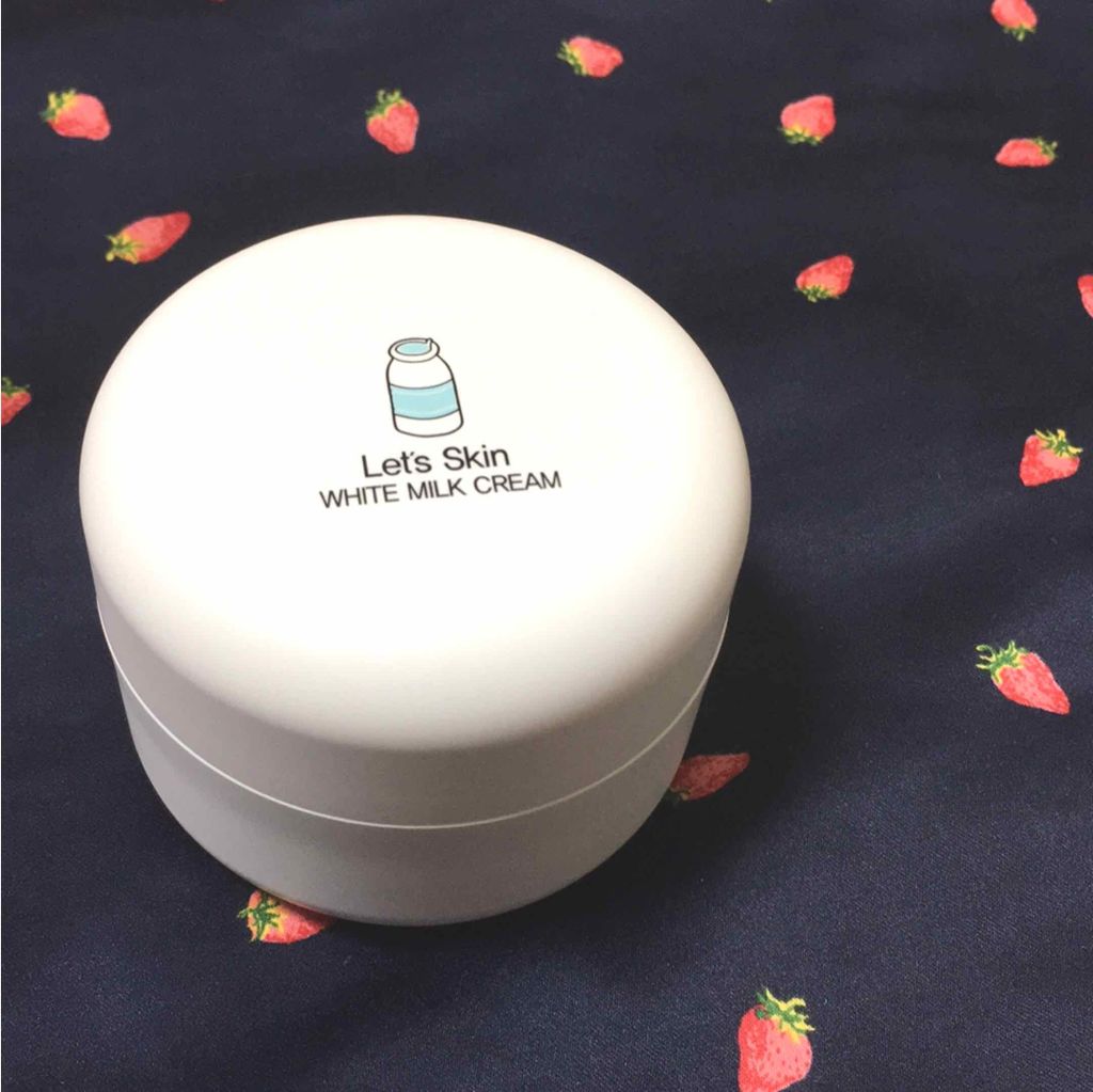 レッツスキン ホワイト ミルククリーム/SHINBEE JAPAN /フェイスクリームを使ったクチコミ(1枚目)