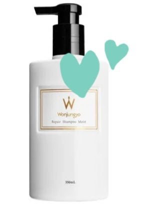 ウォンジョンヨ リペアシャンプー モイスト/リペアトリートメント モイスト/Wonjungyo/市販シャンプーを使ったクチコミ(1枚目)