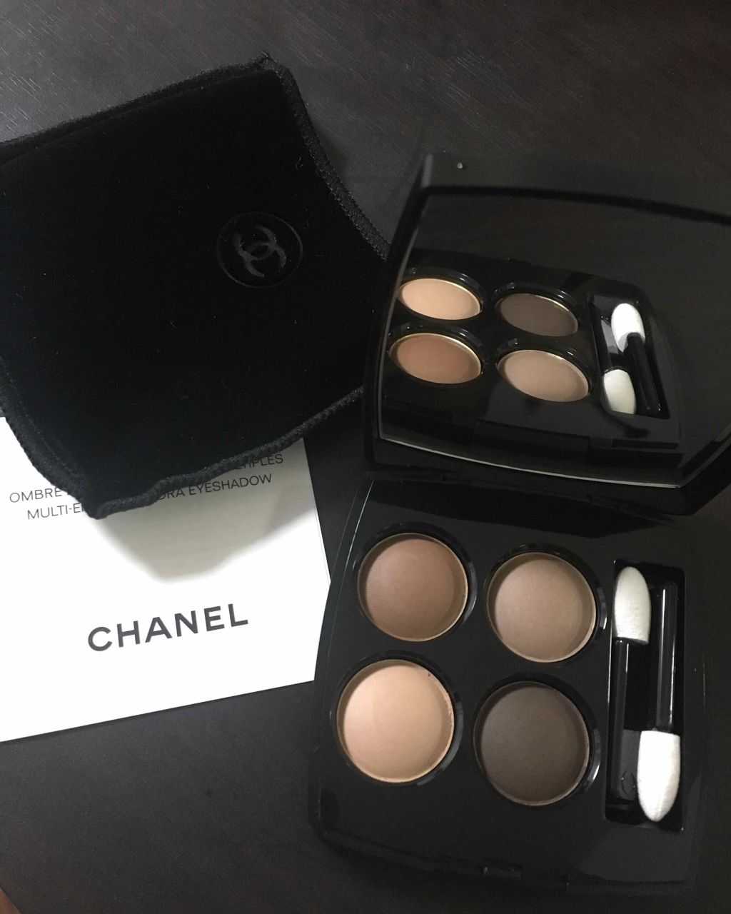 レ キャトル オンブル/CHANEL/アイシャドウパレットを使ったクチコミ(1枚目)