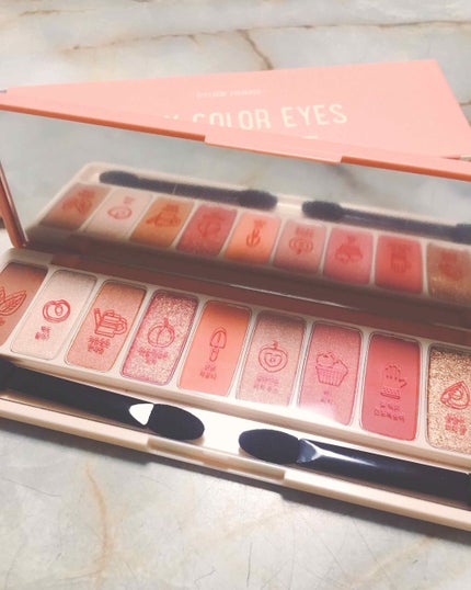 プレイカラー アイシャドウ/ETUDE/アイシャドウパレットを使ったクチコミ(1枚目)