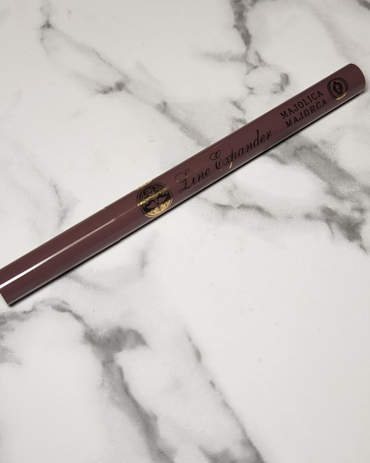 ラインエキスパンダー  BR713 桃色球根/MAJOLICA MAJORCA/リキッドアイライナーを使ったクチコミ（1枚目）