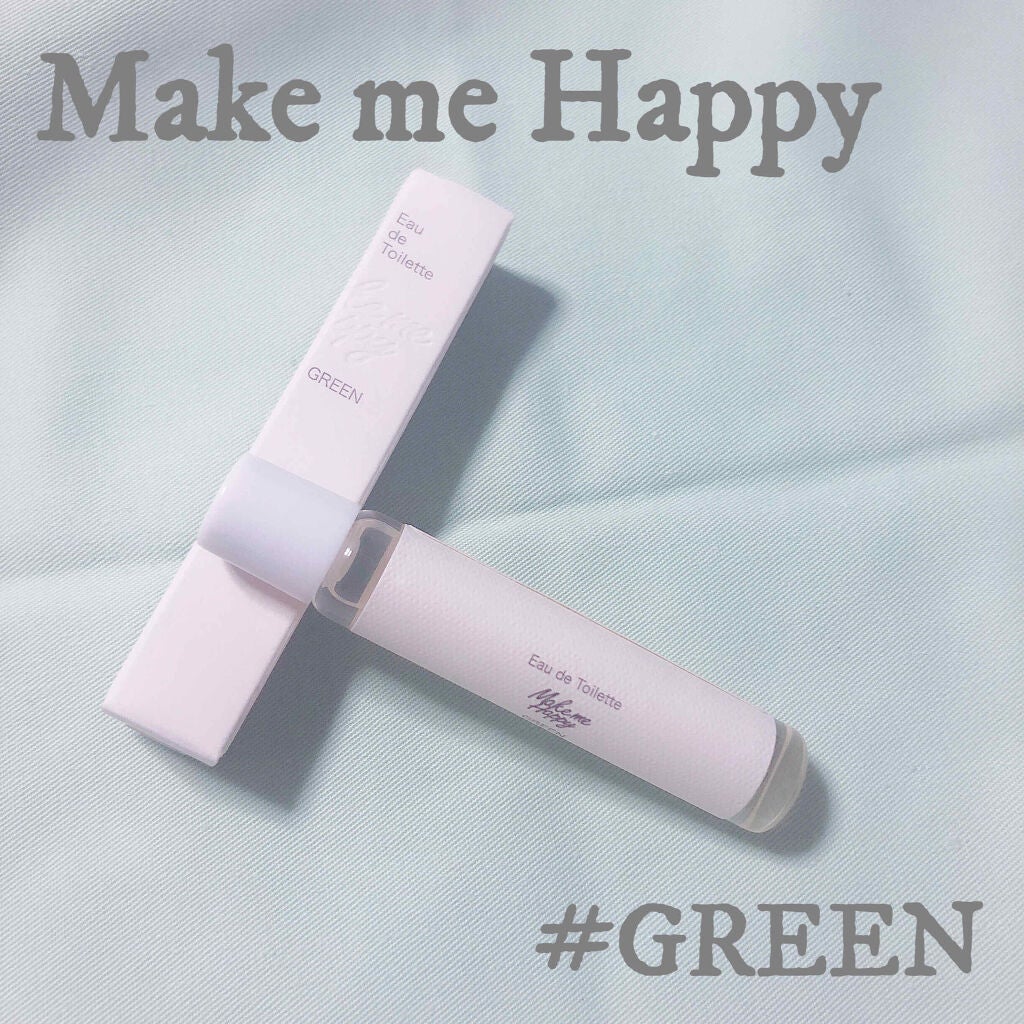 メイクミーハッピー オードトワレ GREEN/キャンメイク/香水(レディース)を使ったクチコミ(1枚目)
