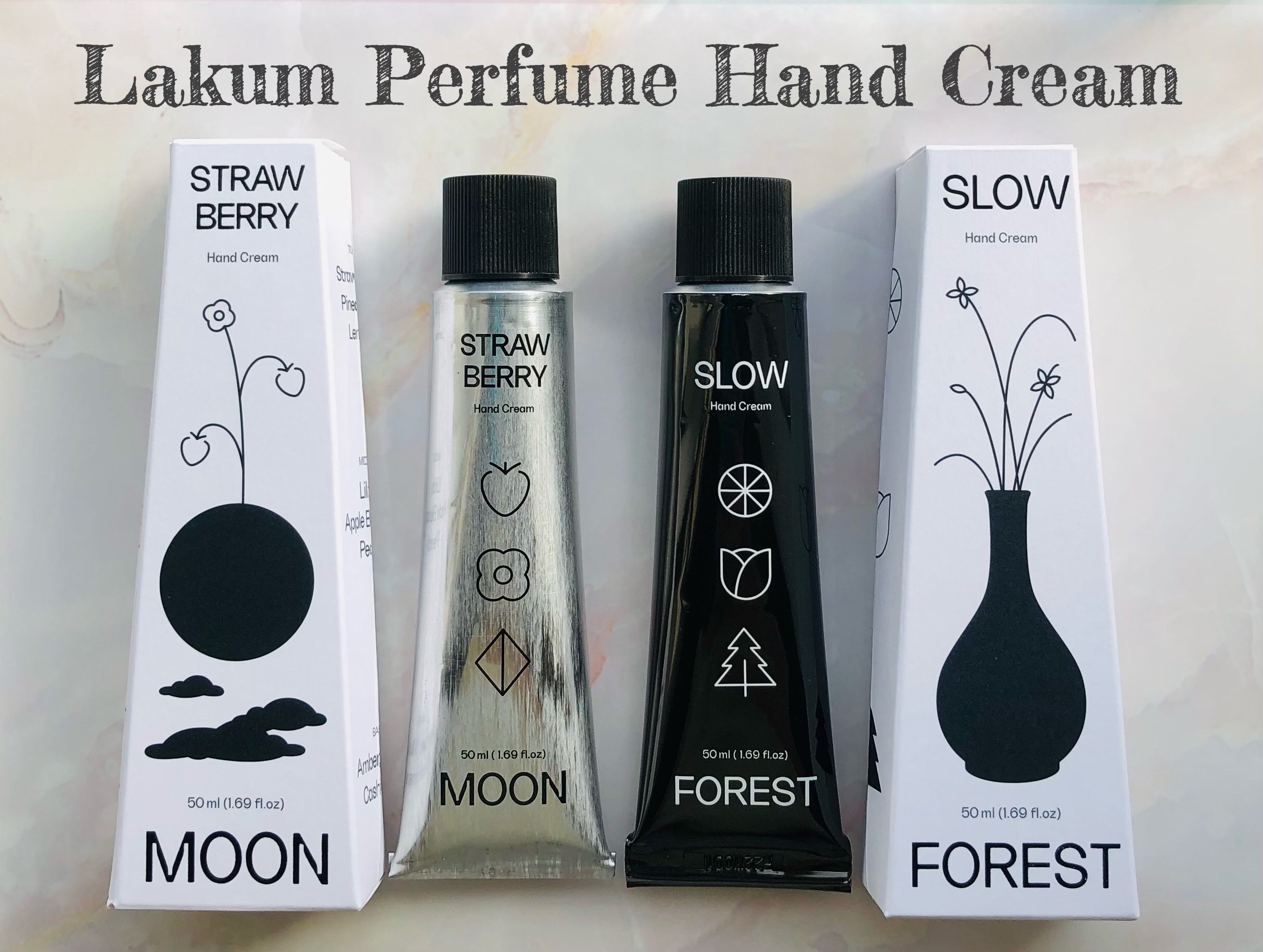 パフュームハンドクリーム ストロベリームーン/Lakum/その他を使ったクチコミ（1枚目）