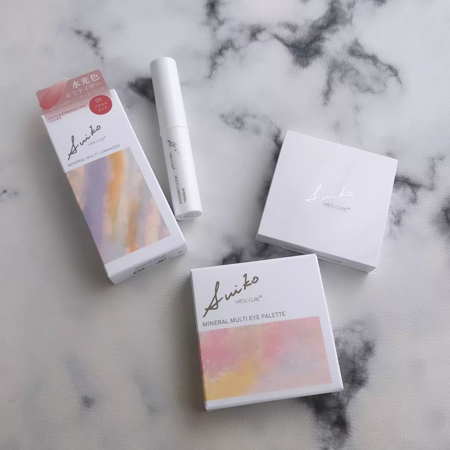 ミネラルマルチルミナイザー/SUIKO HATSUCURE/スティックハイライトを使ったクチコミ（1枚目）