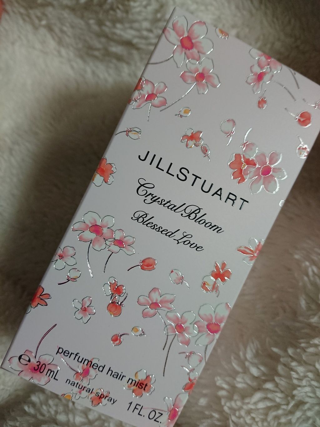 JILL STUART クリスタルブルーム ブレスドラブ パフュームド ヘアミストのクチコミ「かなり前になってしまいますが😭💦発売日に購入しました😊💡

4種類中2種類が限定でしたが、こち.....」（1枚目）