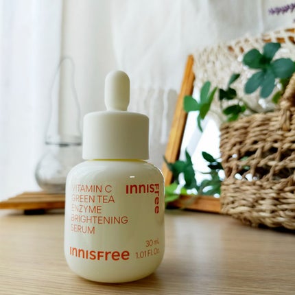 ビタC グリーンティーエンザイム ブライト セラム/innisfree/美容液を使ったクチコミ(4枚目)