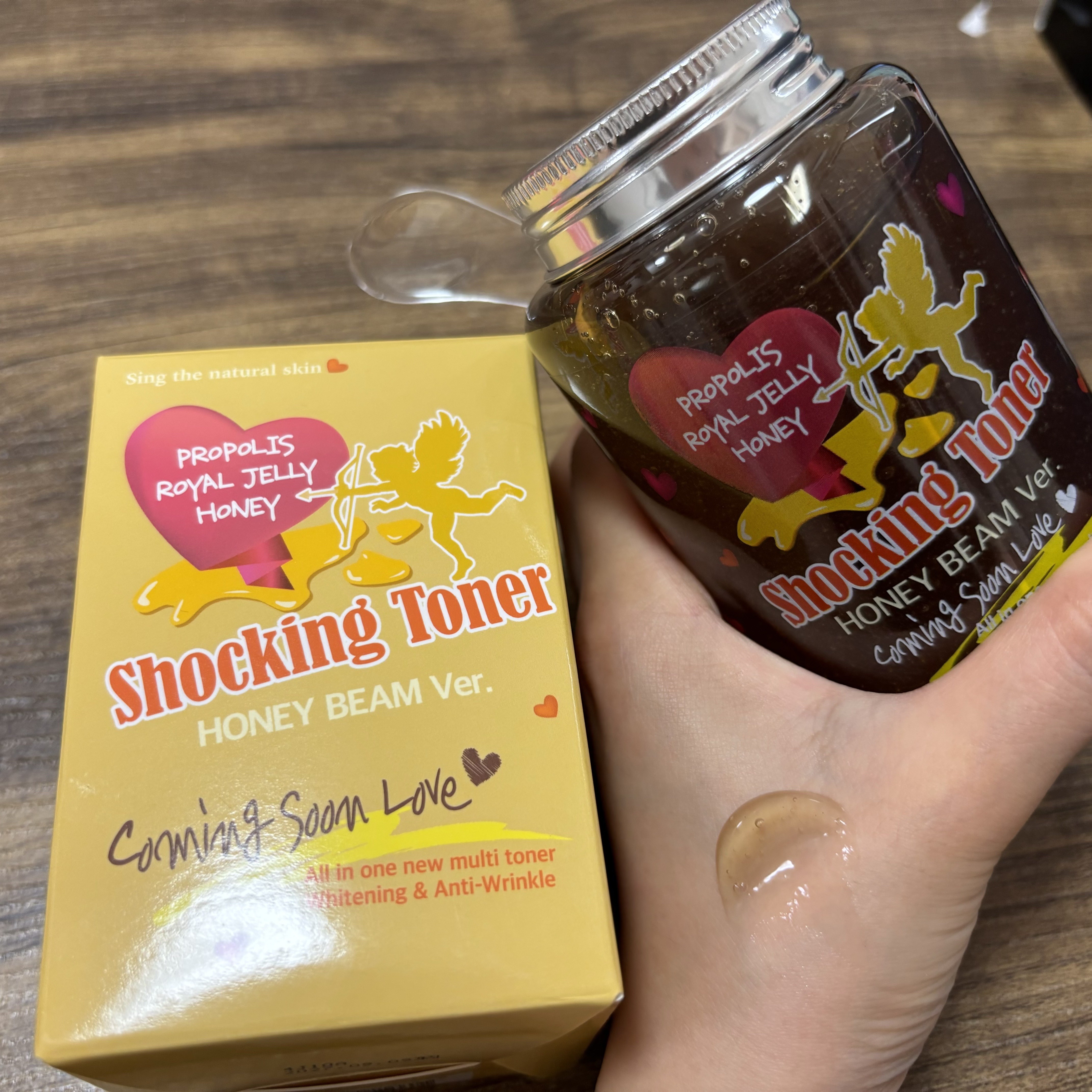 オールインワンショッキングトナー Special LOVE ver./Label Young/オールインワン化粧品を使ったクチコミ（2枚目）