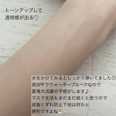 スキンプロテクトベース＜皮脂くずれ防止＞SPF50/プリマヴィスタ/化粧下地を使ったクチコミ（4枚目）