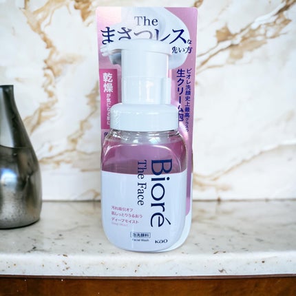 ビオレ ザフェイス 泡洗顔料 ディープモイスト/ビオレ/泡洗顔を使ったクチコミ(1枚目)