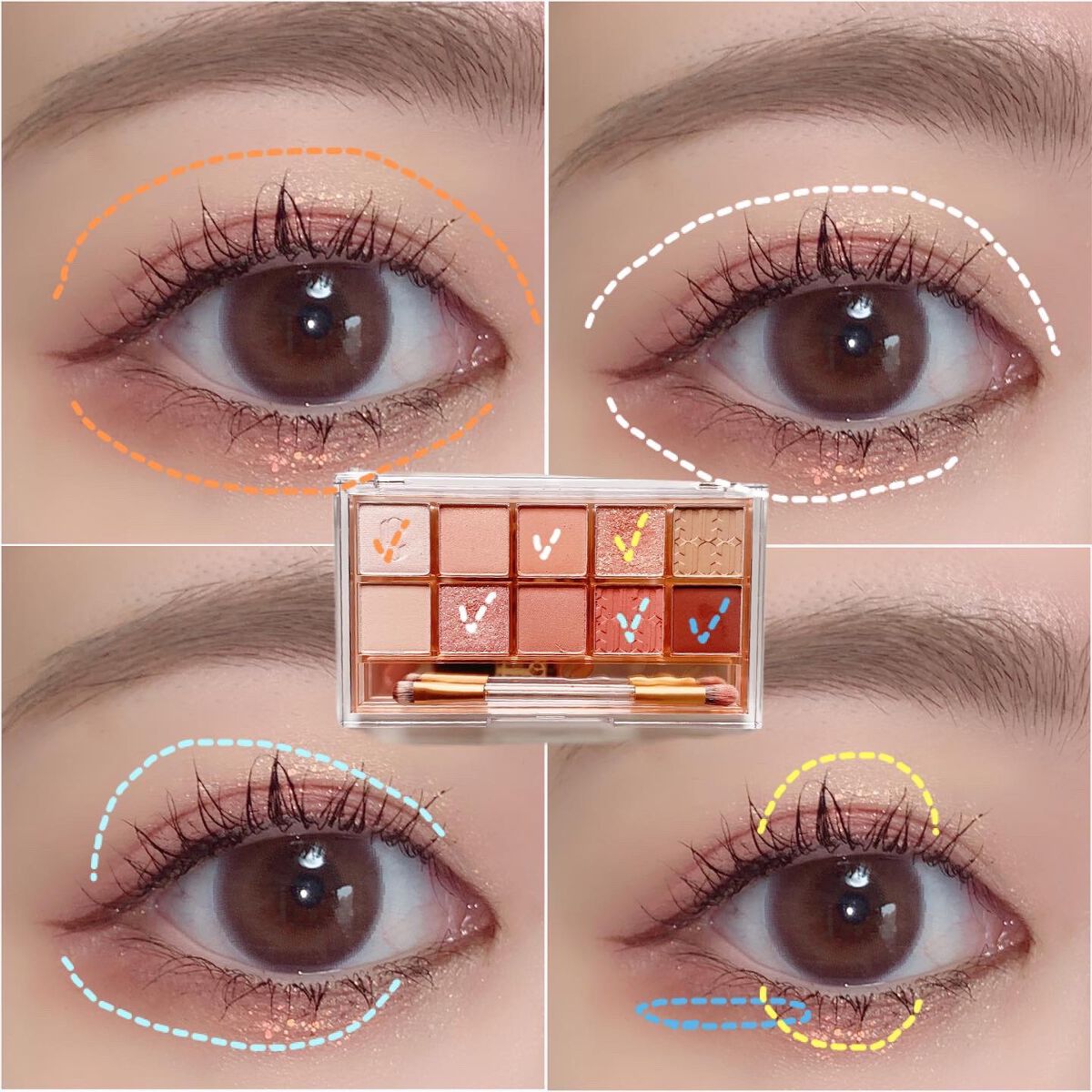 プロ アイ パレット/CLIO/アイシャドウパレットを使ったクチコミ（2枚目）