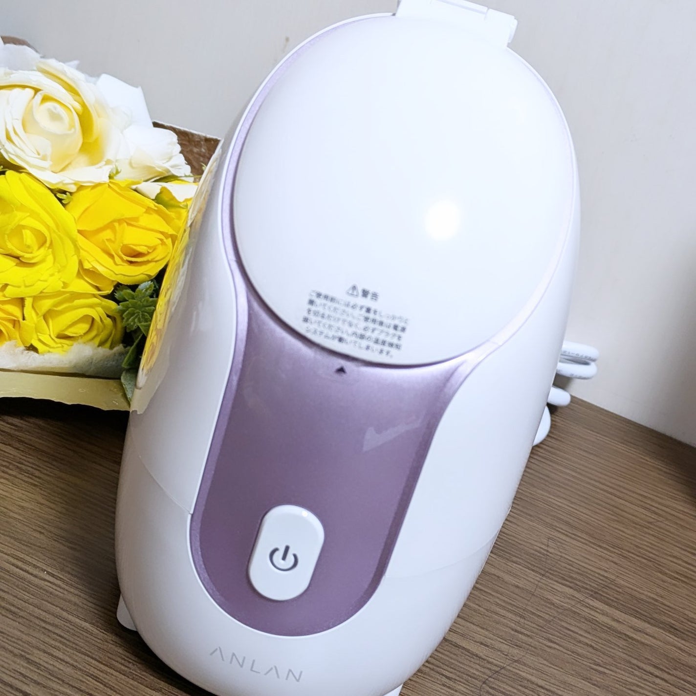 スチーマー美顔器/ANLAN/美顔器・マッサージを使ったクチコミ(2枚目)