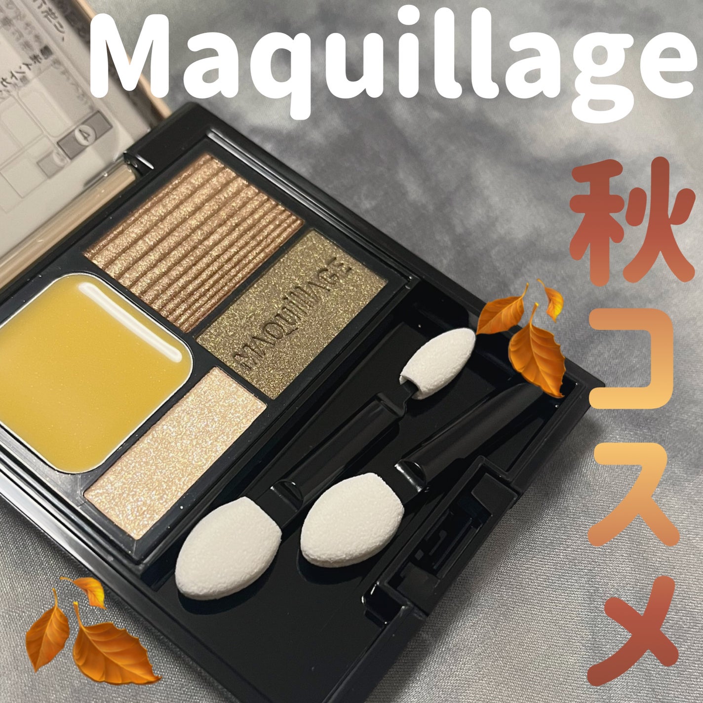 ドラマティックスタイリングアイズS/マキアージュ/アイシャドウパレットを使ったクチコミ(1枚目)