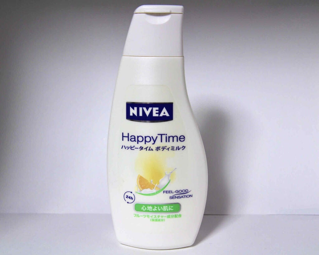 ハッピータイムボディミルク シトラスハッピー/ニベア/ボディミルクを使ったクチコミ(1枚目)