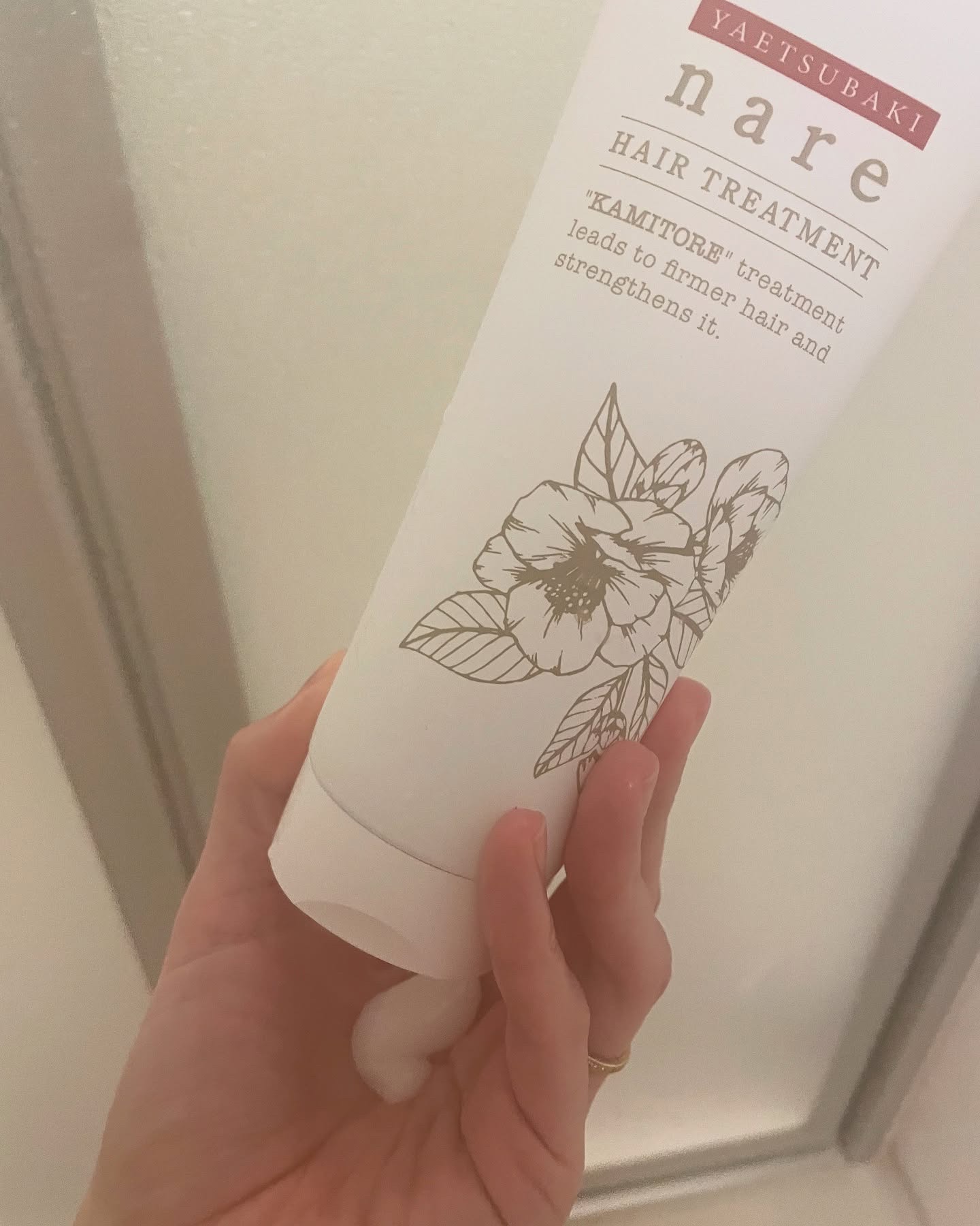 YAETSUBAKI nare シャンプー/トリートメント トリートメント（250g）/YAETSUBAKI/市販シャンプーを使ったクチコミ（2枚目）