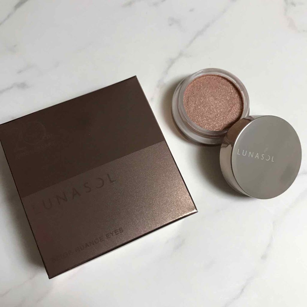 ベージュニュアンスアイズ/LUNASOL/ジェル・クリームアイシャドウを使ったクチコミ（1枚目）