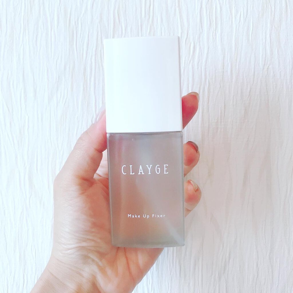 メイクアップフィクサー/CLAYGE/フィックスミストを使ったクチコミ（2枚目）