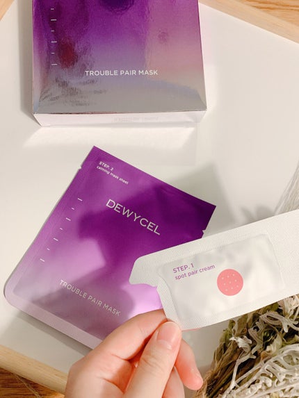 トラブルペアーマスク/DEWYCEL/シートマスク・パックを使ったクチコミ(3枚目)