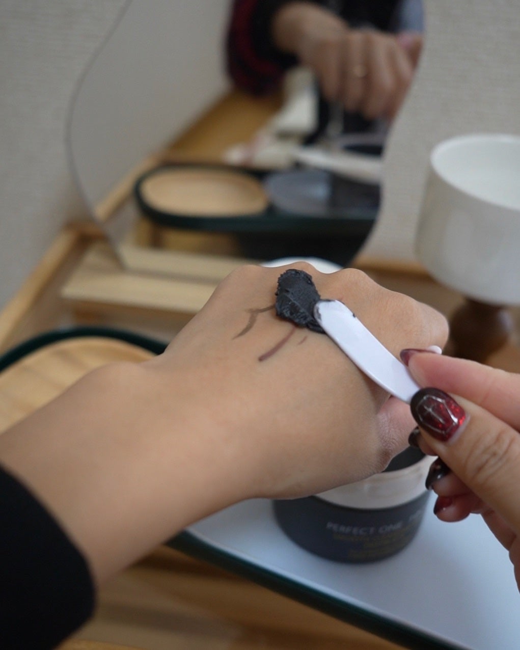 ããŒãã§ã¯ãã¯ã³ãã©ãŒã«ã¹ ã¹ã ãŒã¹ã¯ã¬ã³ãžã³ã°ããŒã  ãã£ãŒããã©ãã¯/PERFECT ONE  FOCUS/ã¯ã¬ã³ãžã³ã°ããŒã ã䜿ã£ãã¯ãã³ãïŒ10æç®ïŒ