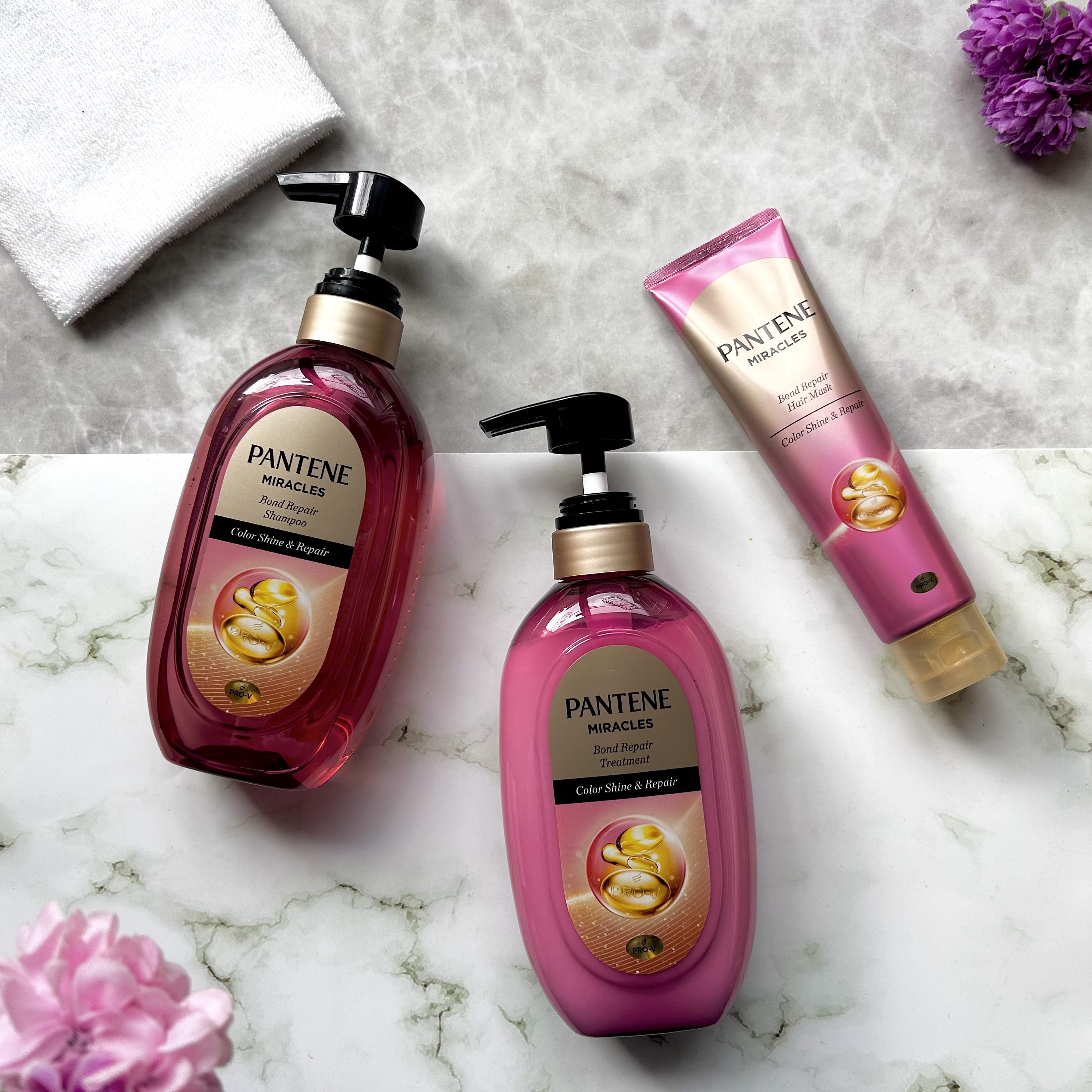 ボンドリペアシリーズ  カラーシャイン＆リペア  ヘアマスク/パンテーン/ヘアマスク・ヘアパックを使ったクチコミ（1枚目）