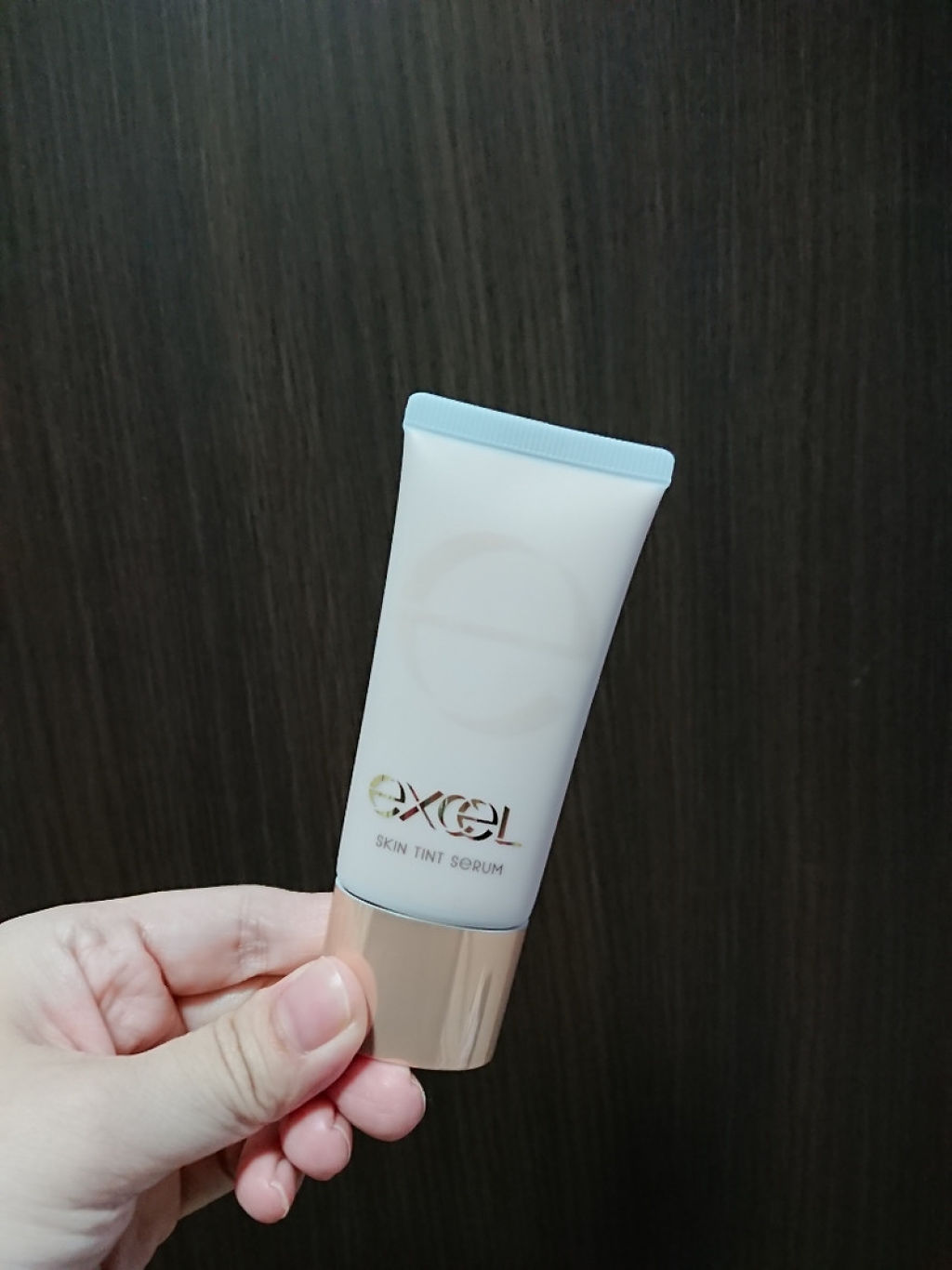 スキンティントセラム/excel/リキッドファンデーションを使ったクチコミ（2枚目）