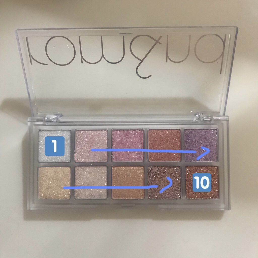 ベターザンパレット/rom&nd/アイシャドウパレットを使ったクチコミ（3枚目）