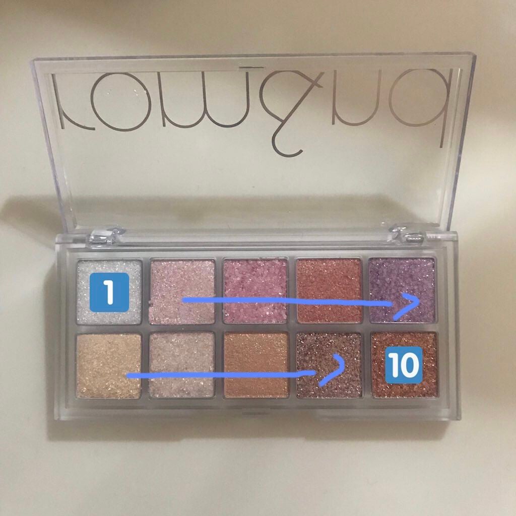 ベターザンパレット/rom&nd/アイシャドウパレットを使ったクチコミ(3枚目)