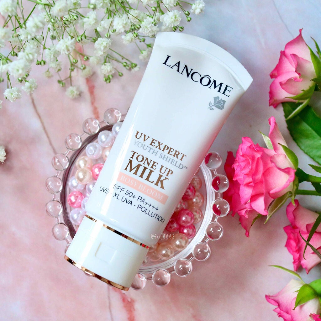 UV エクスペール トーン アップ ローズ/LANCOME/日焼け止め・UVケアを使ったクチコミ(4枚目)